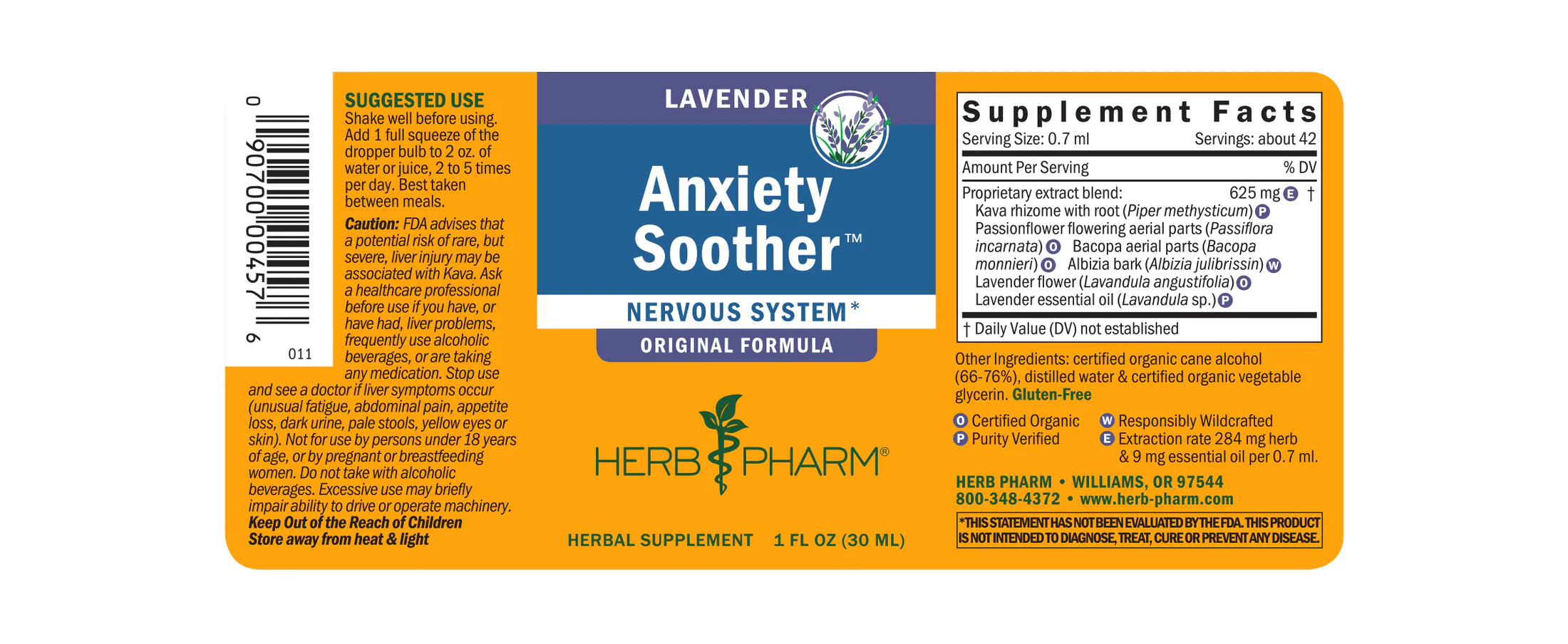 Mind Soother - Lavender - Extracts