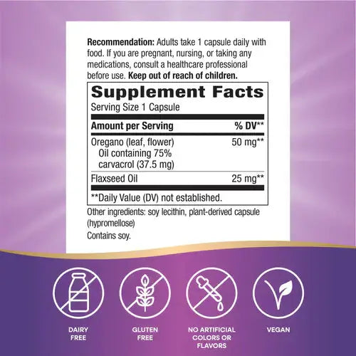 Oregano Oil Capsules - Supplements