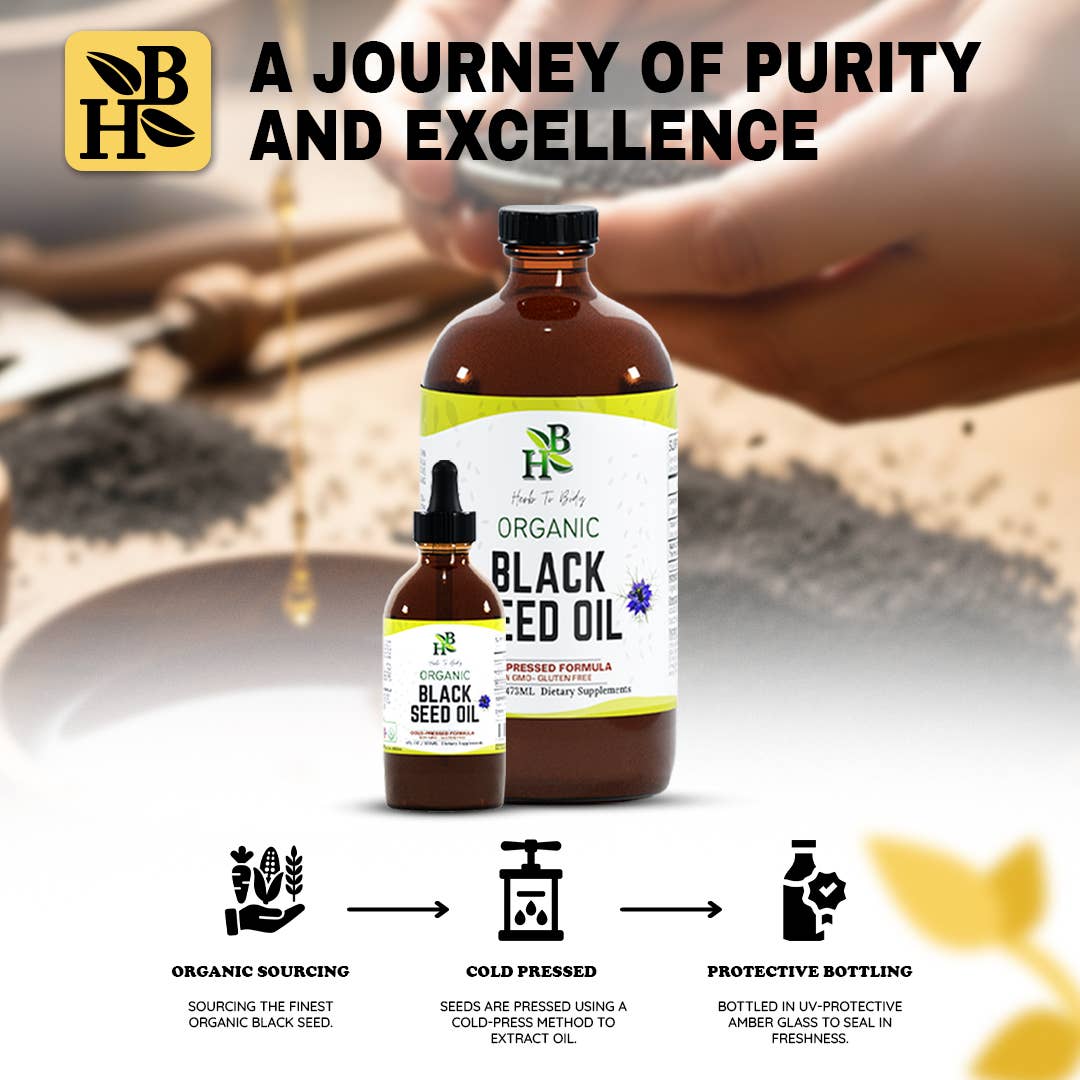 Organic Black Seed Oil - Apothecary