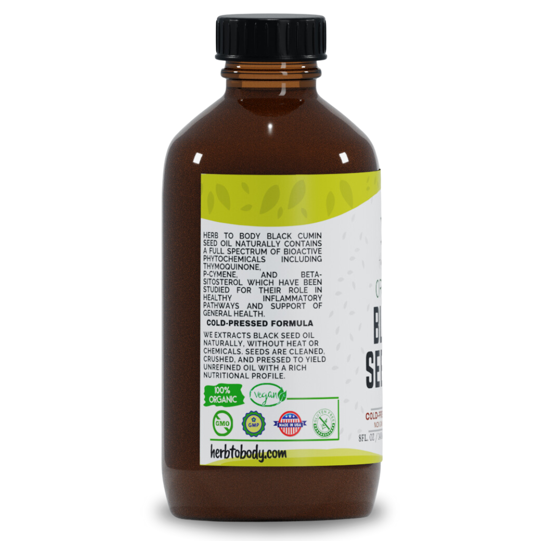 Organic Black Seed Oil - Apothecary