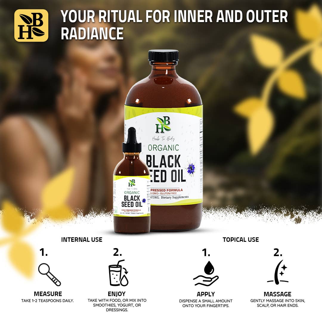 Organic Black Seed Oil - Apothecary