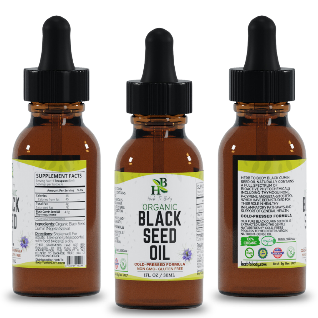 Organic Black Seed Oil - Apothecary