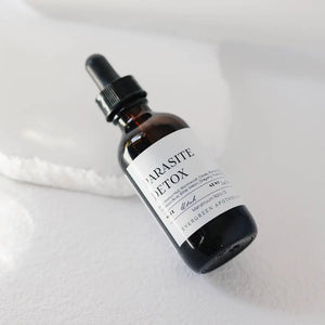 Parasite Detox Herbal Tincture - Apothecary This from Evergreen comes in 2oz glass bottles. Users the United States