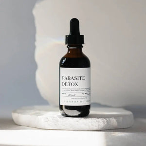 Parasite Detox Herbal Tincture - Apothecary This from Evergreen comes in 2oz glass bottles. Users the United States