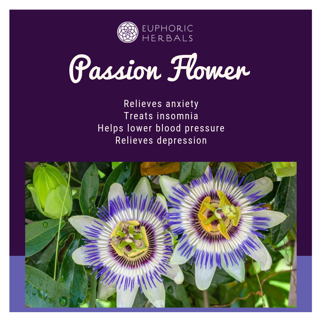 Passionflower Herb - Herbs The calming power of Tea Perfect for relaxation and easing anxiety our premium organic tea