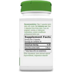 Pau d’Arco Capsules - Supplements