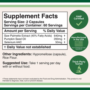 Prostate Support Supplement - Apothecary