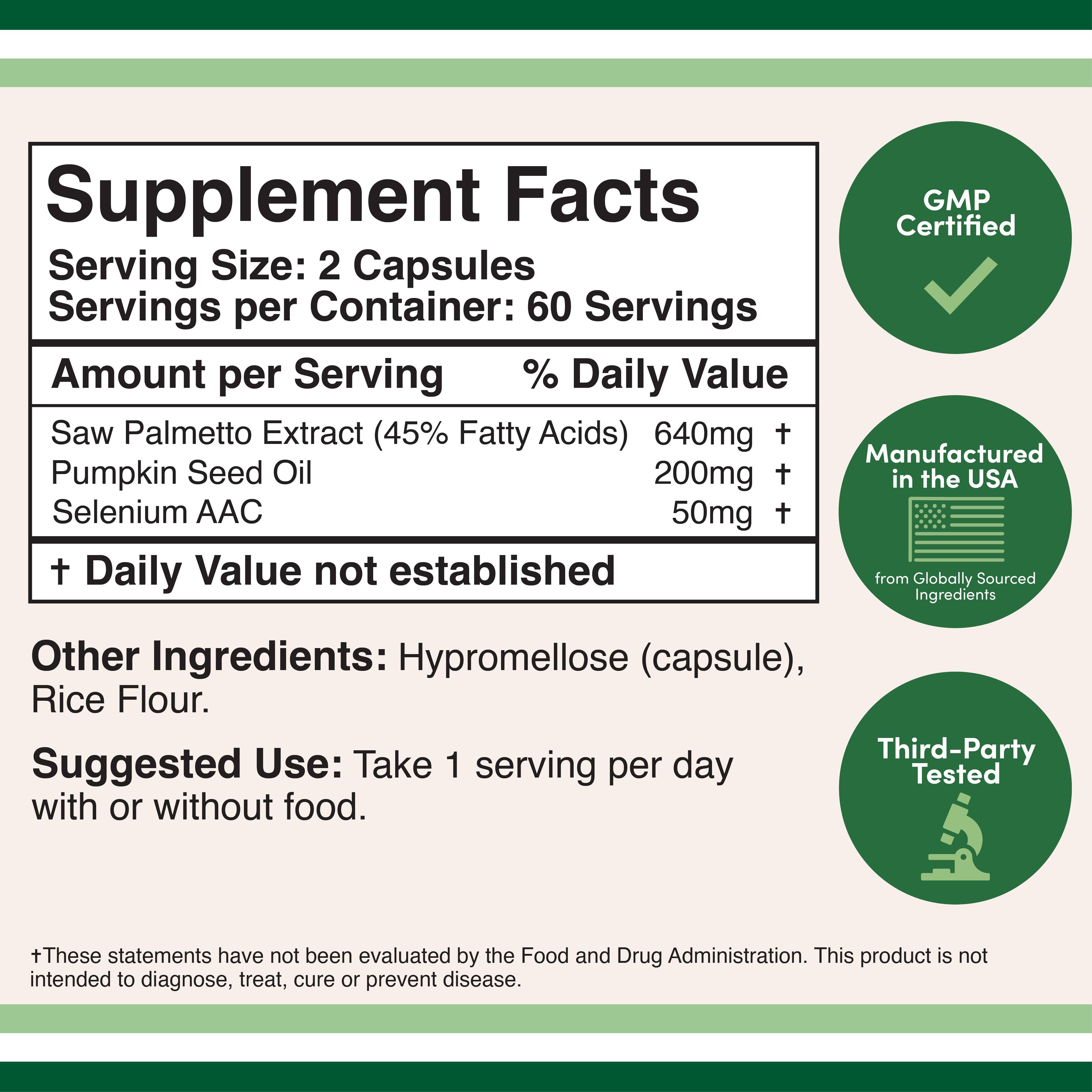 Prostate Support Supplement - Apothecary