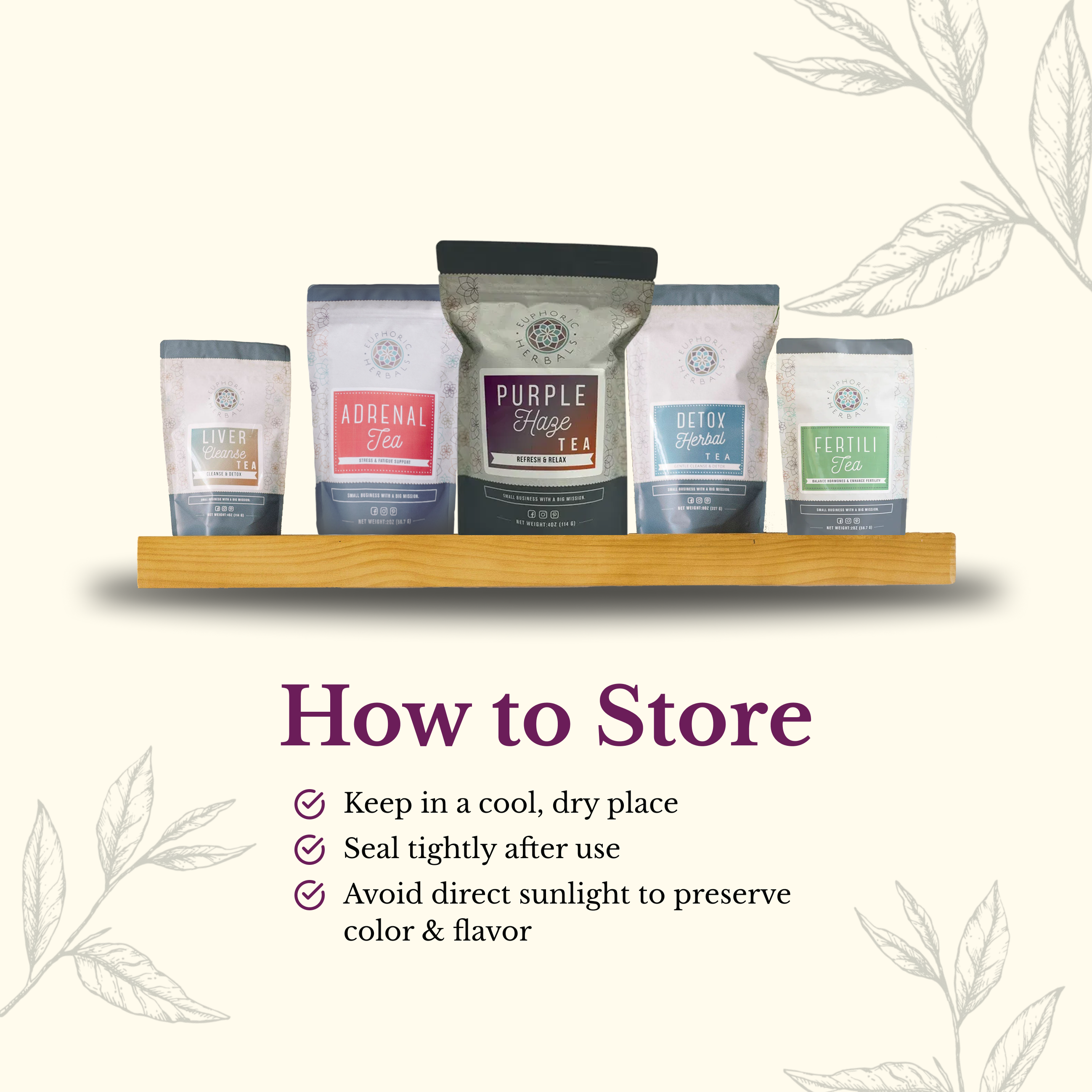 Purple Haze Tea - Herbal