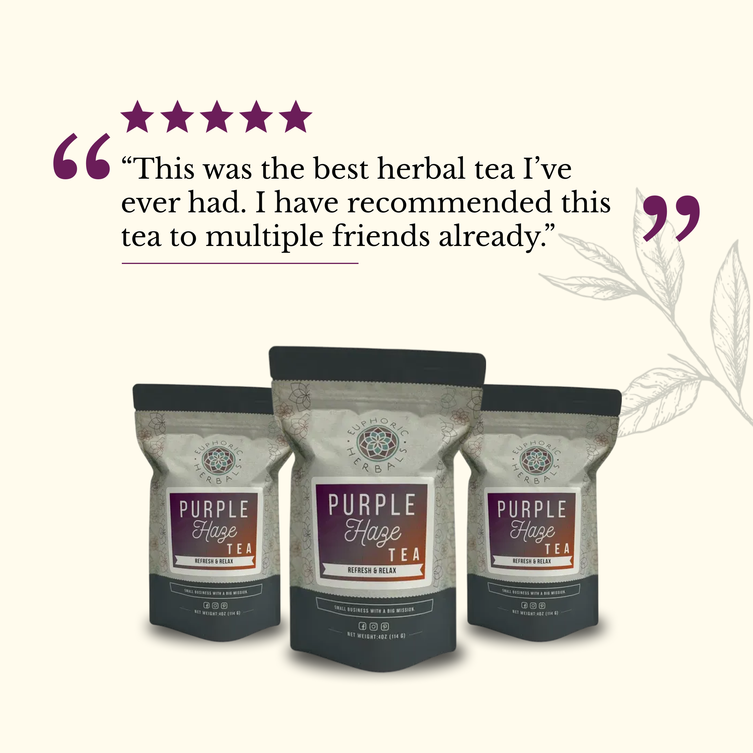 Purple Haze Tea - Herbal