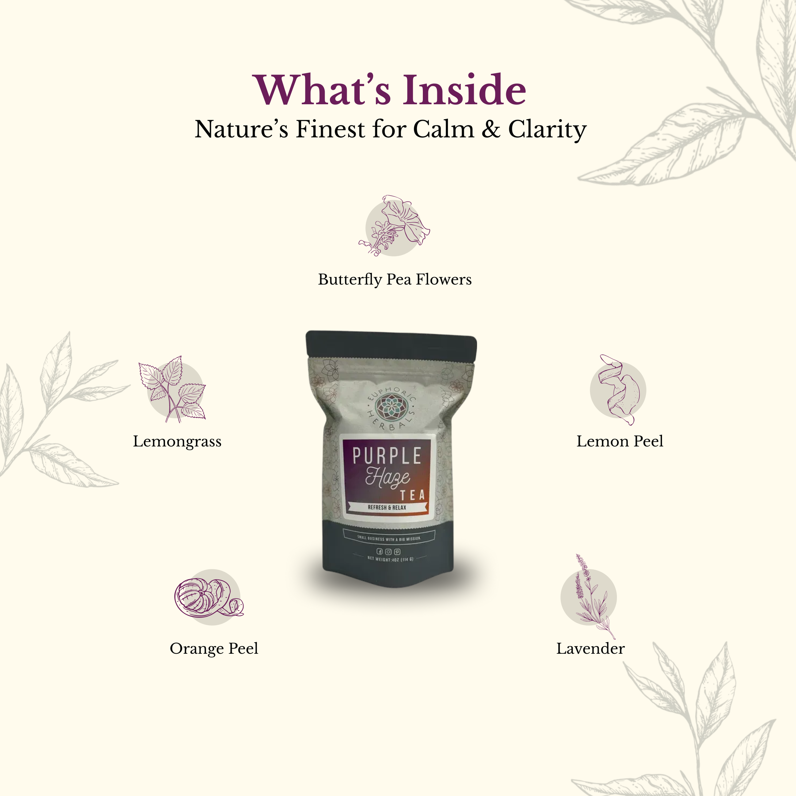 Purple Haze Tea - Herbal