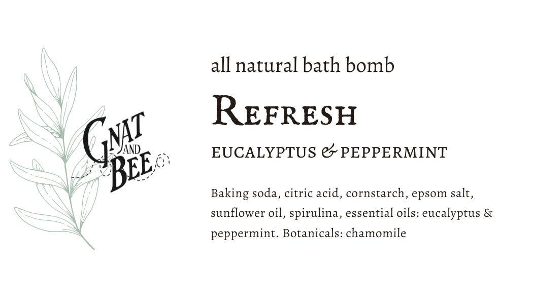 Refresh | Natural Bath Bomb - Body Care