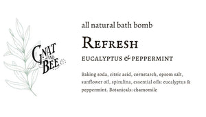 Refresh | Natural Bath Bomb - Body Care