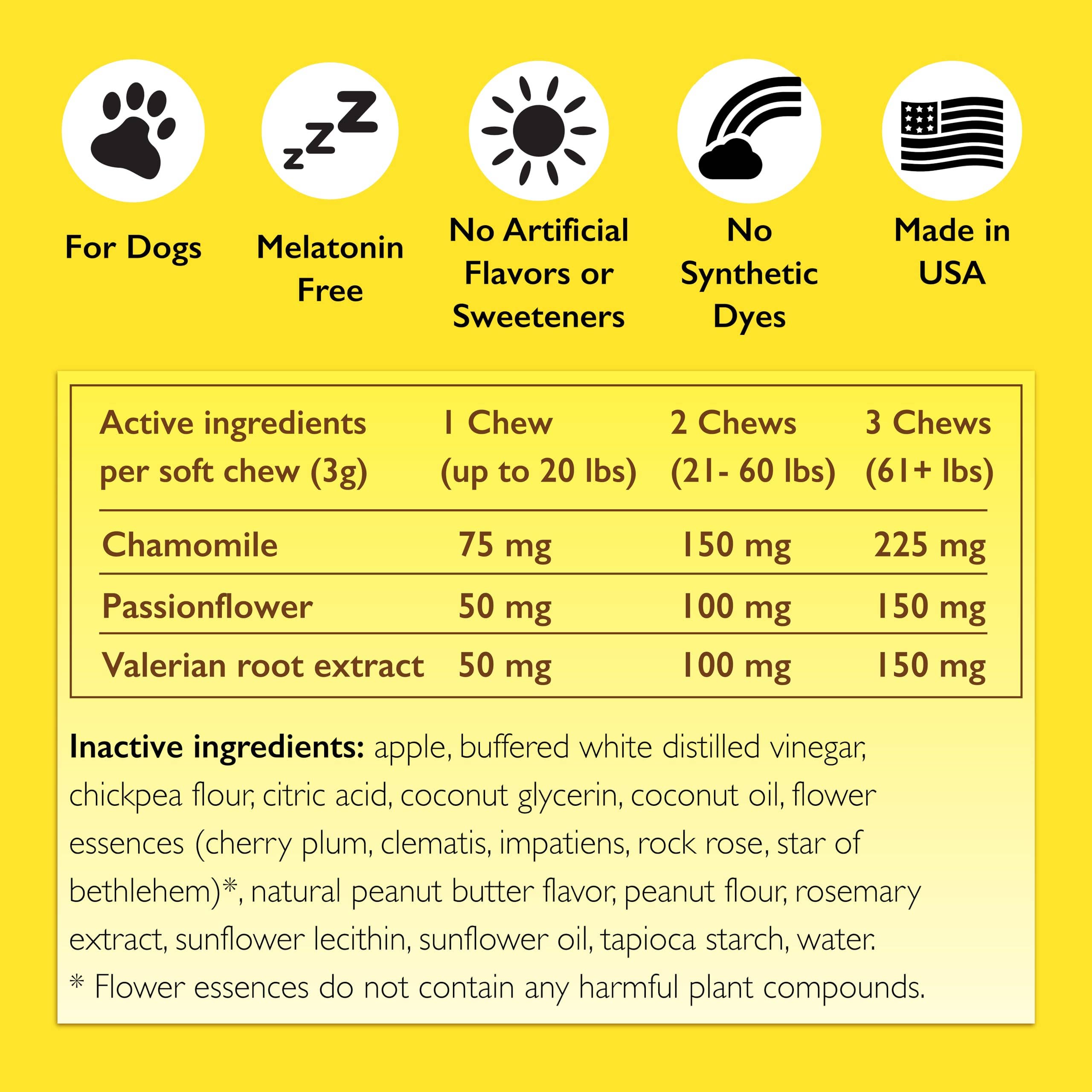 RESCUE Pet Calming Chews - Apothecary