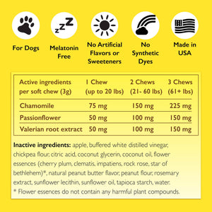 RESCUE Pet Calming Chews - Apothecary