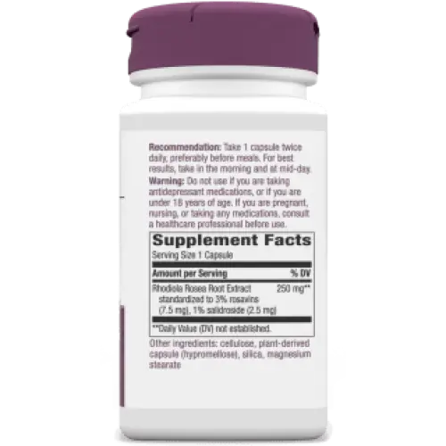 Rhodiola Root Capsules - Supplements