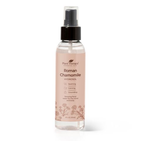 Roman Chamomile Hydrosol - Essential Oils is excellent for soothing uncomfortable irritated skin. It’s gentle enough