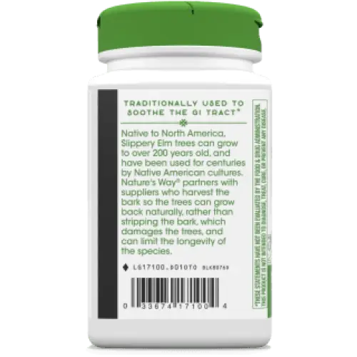 Slippery Elm Capsules - Supplements