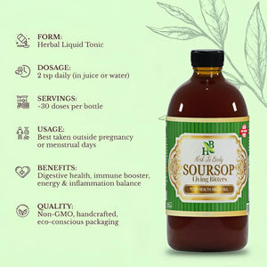 Soursop Bitters - Apothecary Discover the powerful benefits of sea moss and herbs! Boost immunity enhance digestion