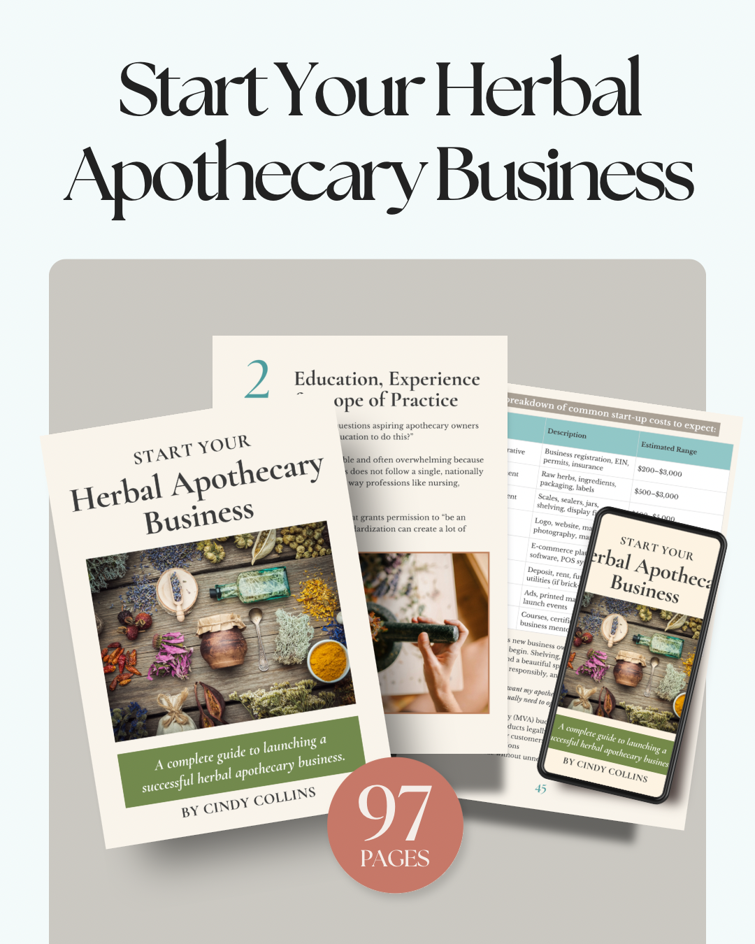 Start Your Herbal Apothecary Business