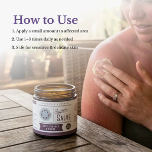 Super Salve - Pregnancy Tea Euphoric Herbals Salve. Great for rashes cuts scrapes bug bites/stings animal bites