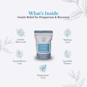 Tension Releaf Tea - Pregnancy Your Natural Solution for Stress Headaches and Migraines. Soothe away tension