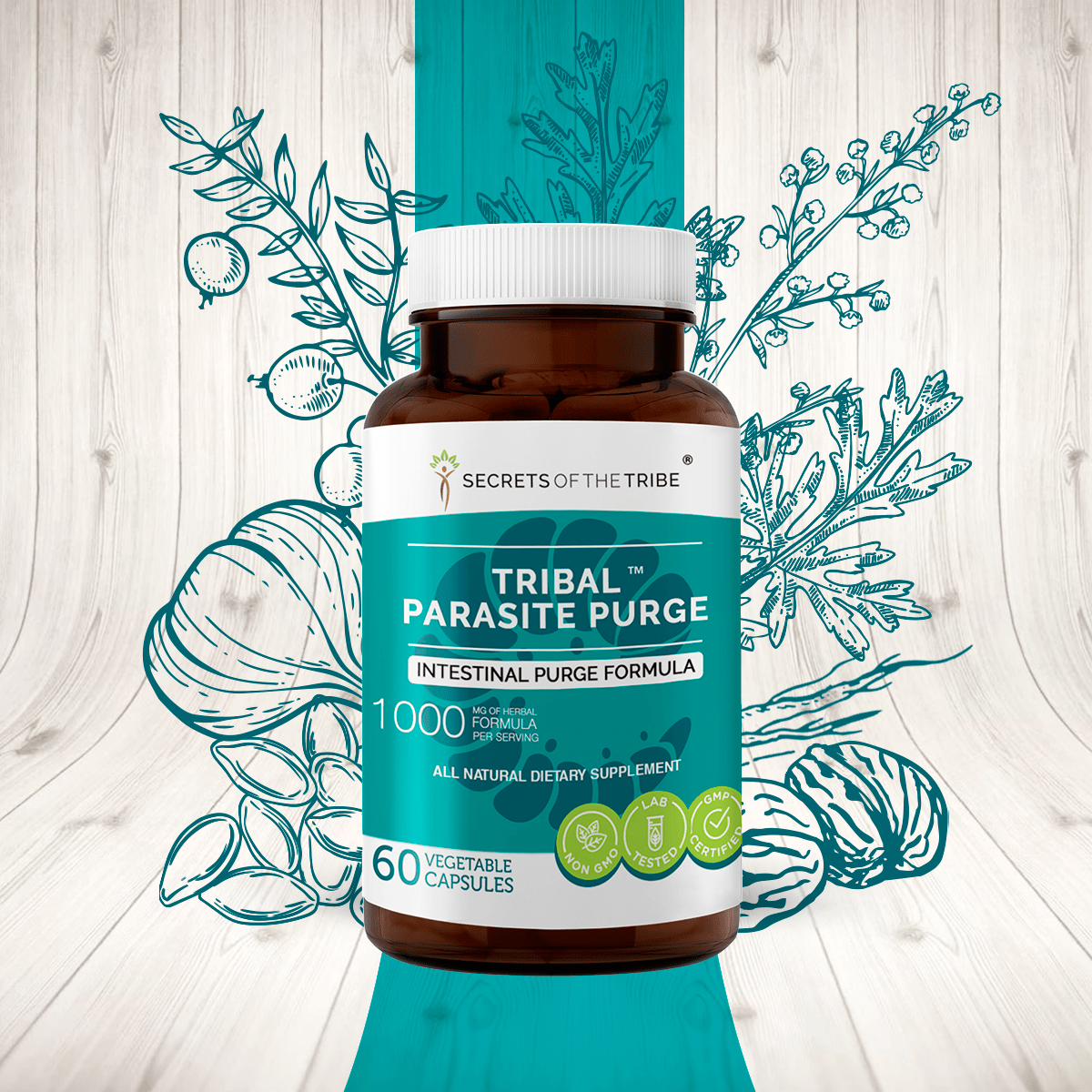 Tribal Parasite Purge Capsules - Apothecary
