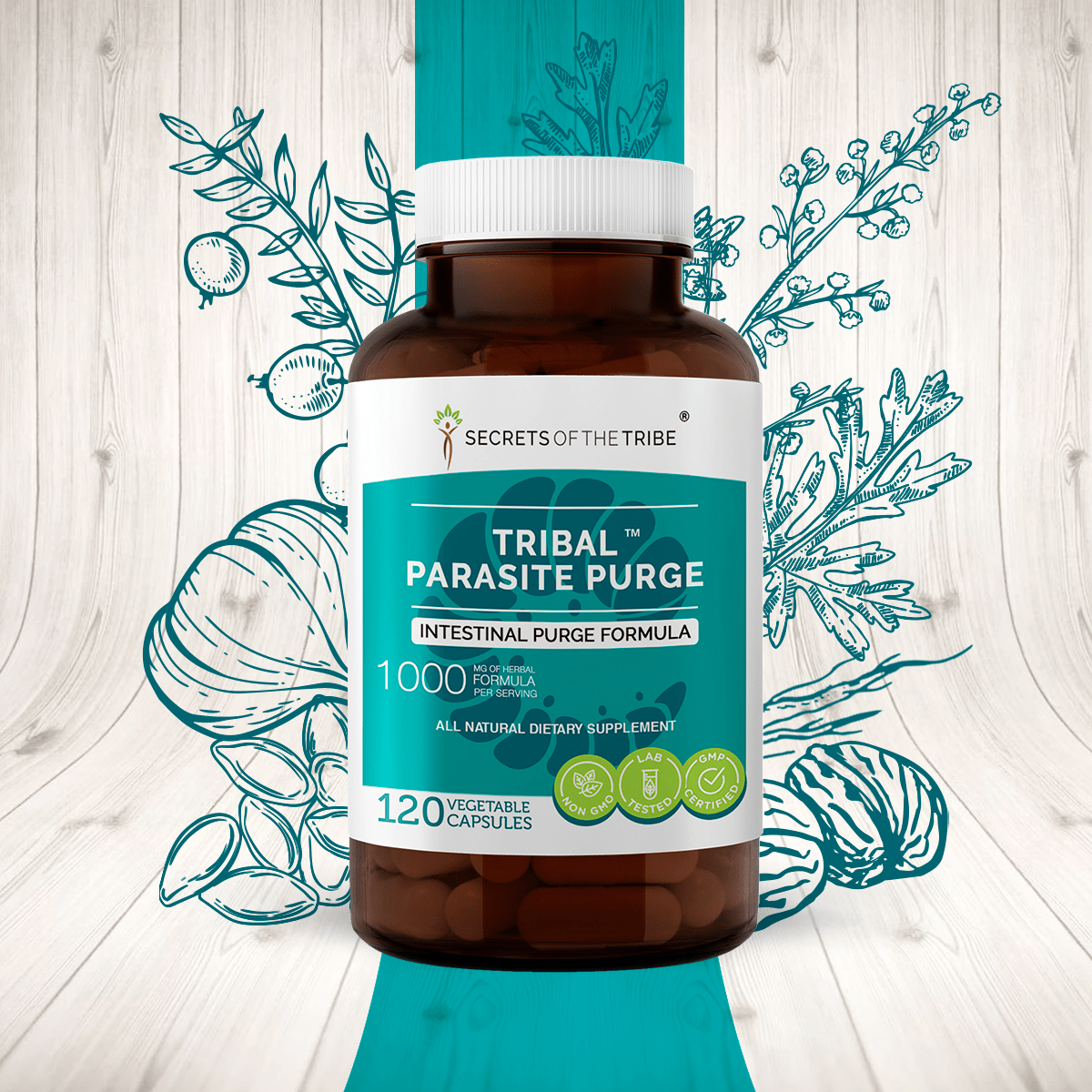 Tribal Parasite Purge Capsules - Apothecary