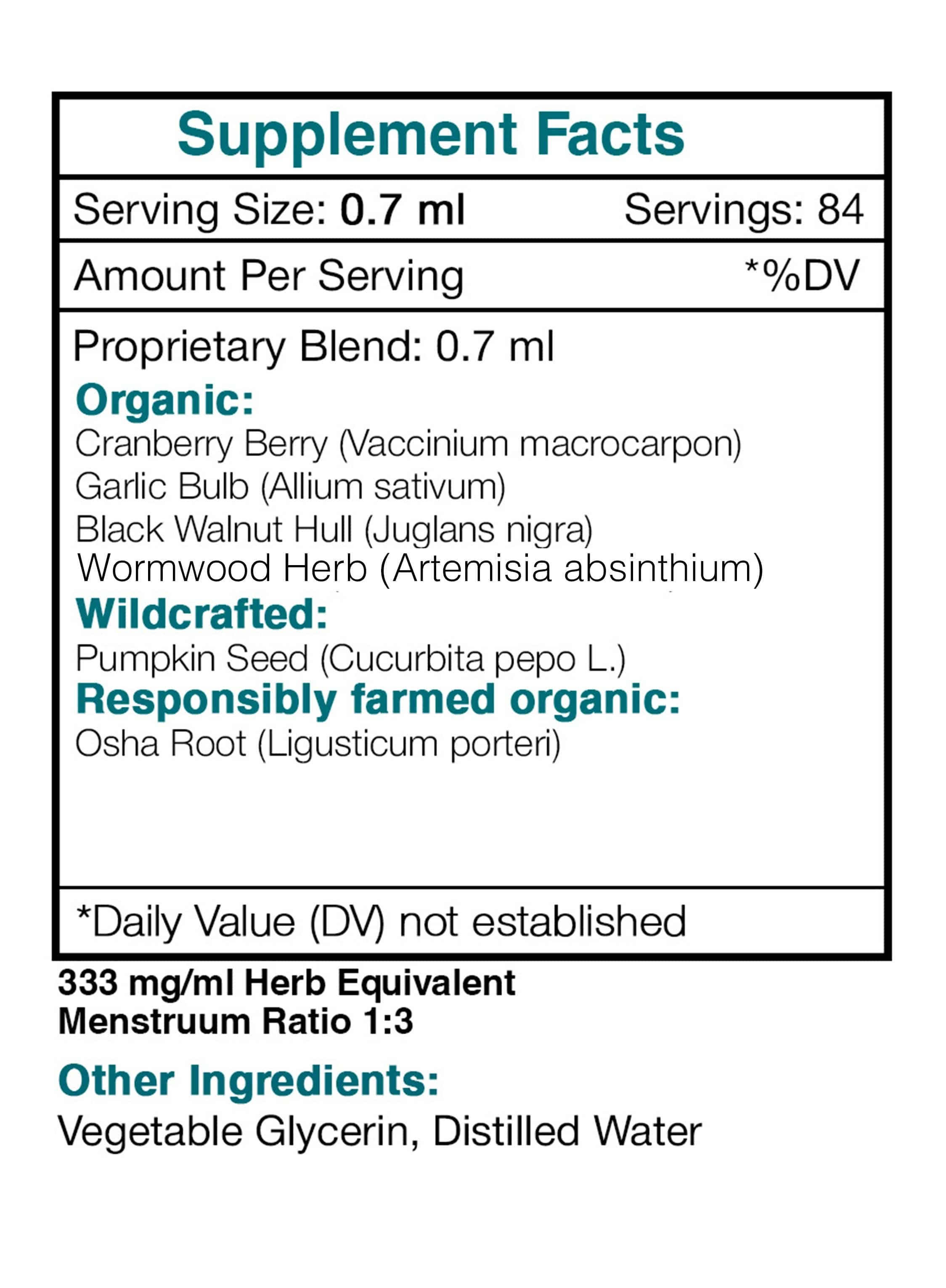Tribal Parasite Purge Extract - Extracts