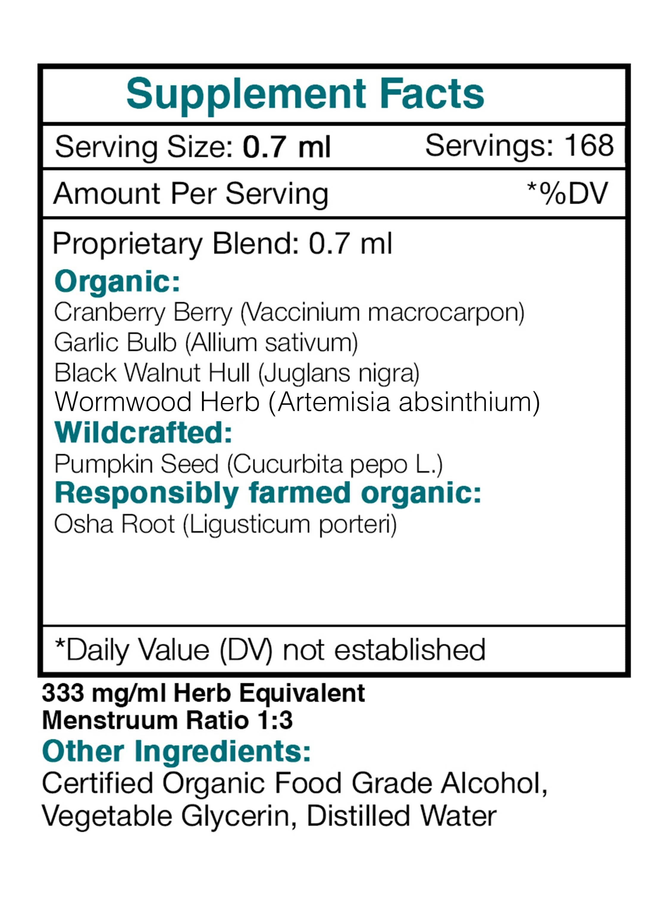Tribal Parasite Purge Extract - Extracts