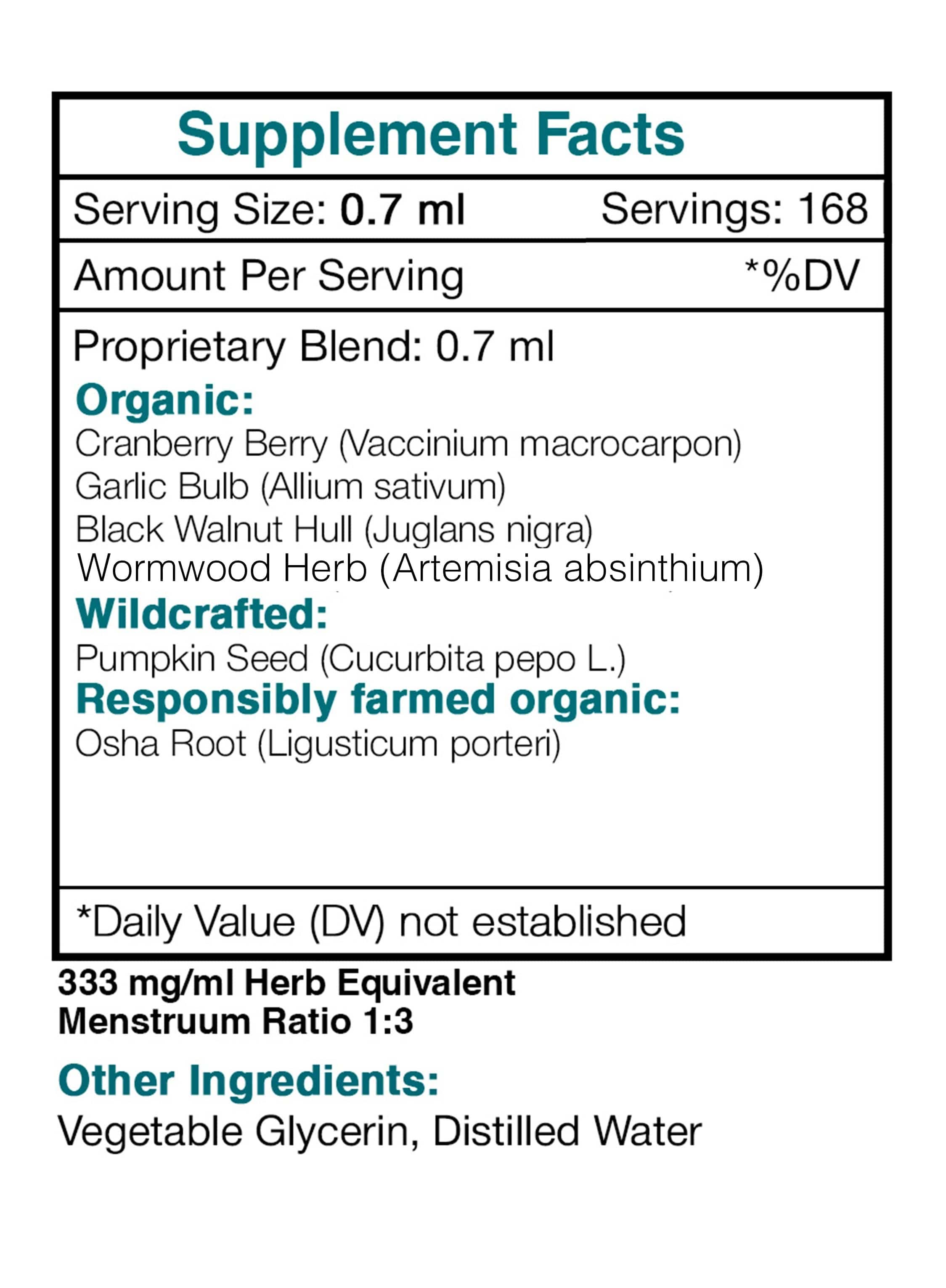 Tribal Parasite Purge Extract - Extracts