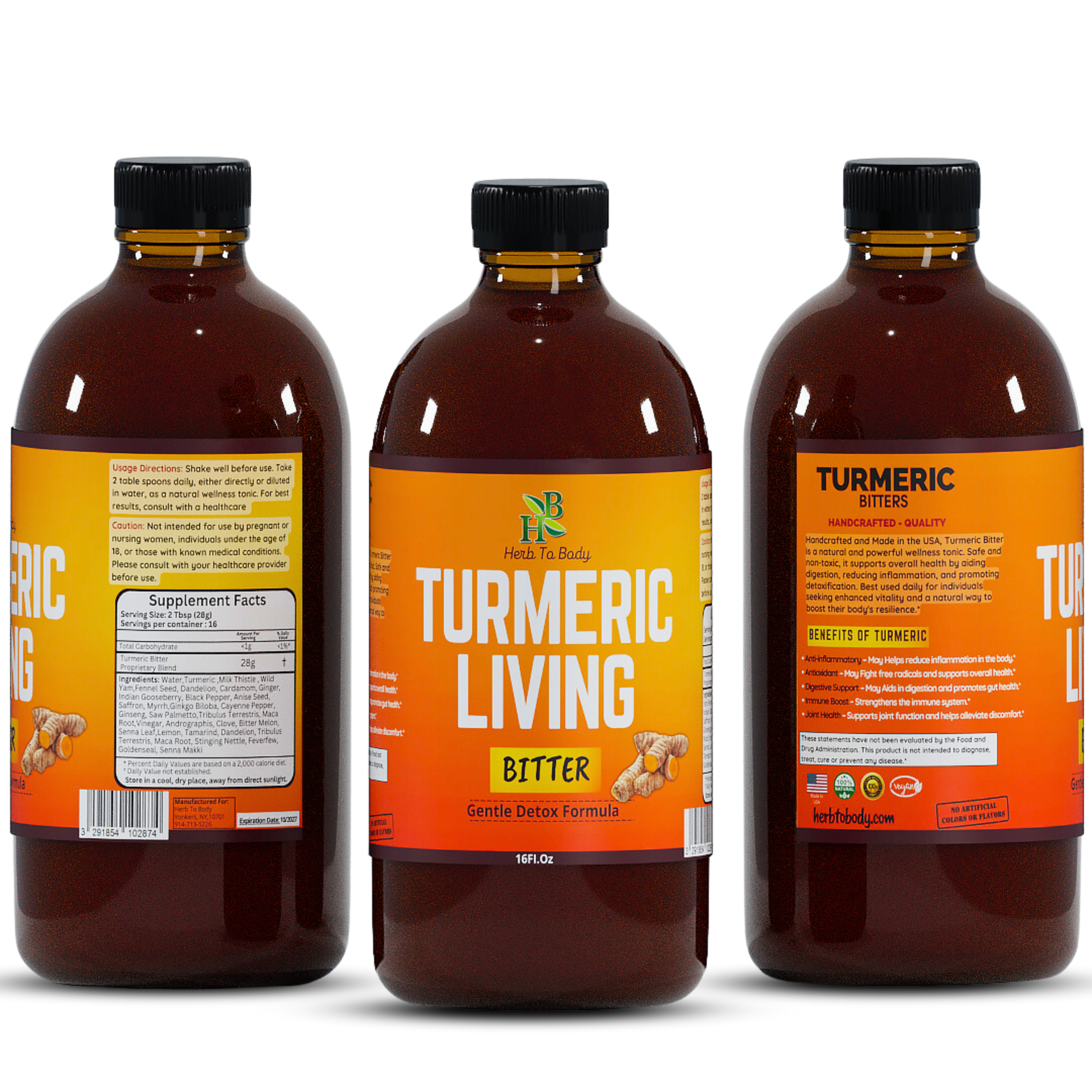 Turmeric Living Bitters - Apothecary