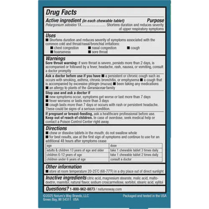 Umcka Cold Relief Chewables - Supplements