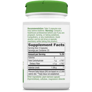 Valerian Root Capsules - Supplements