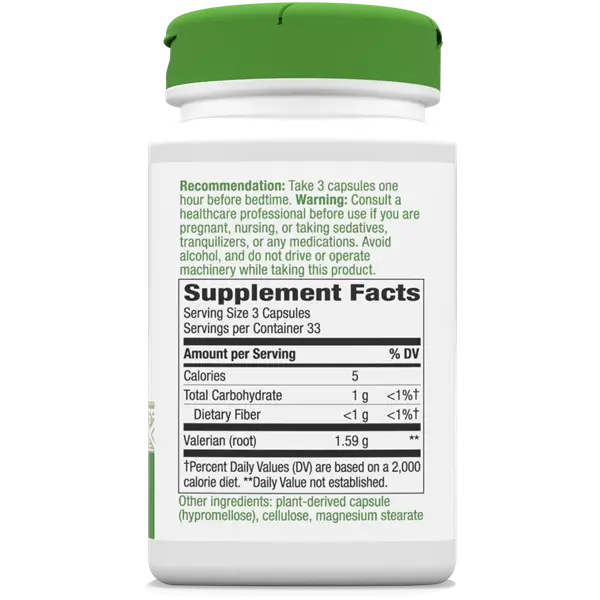Valerian Root Capsules - Supplements