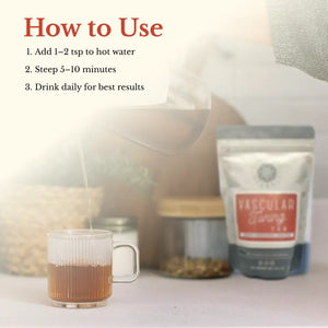Vascular Toning Tea - 30 Cup Servings - Pregnancy Discover the Power of Herbal Tea! Say goodbye to varicose veins