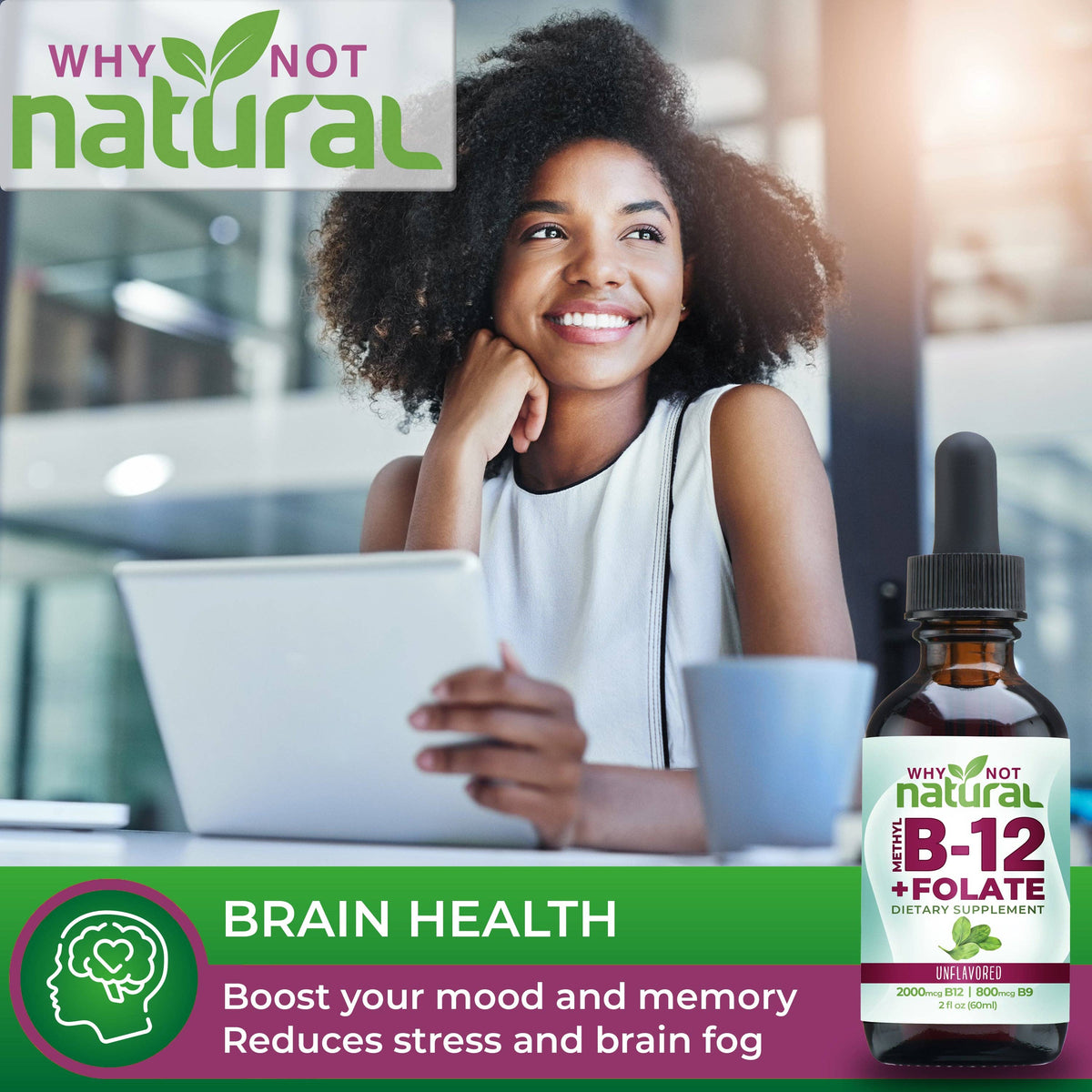 Vitamin B12 Liquid Plus Folate - Apothecary