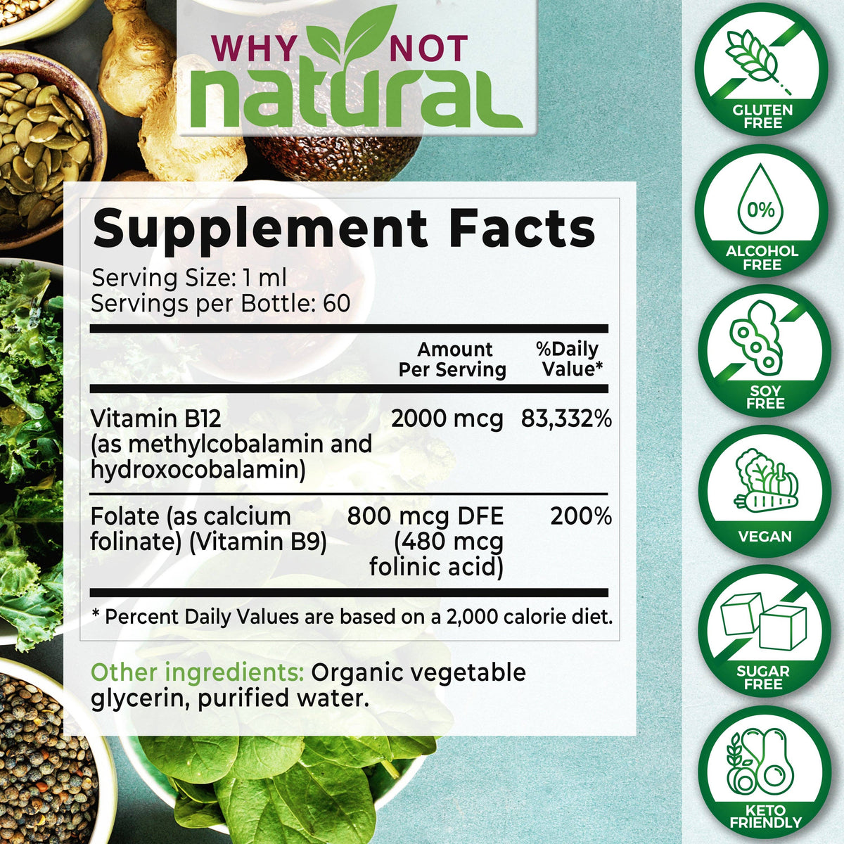 Vitamin B12 Liquid Plus Folate - Apothecary