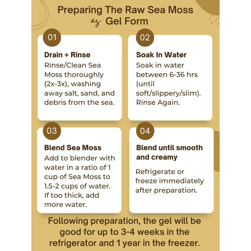 Wild Harvested Gold Irish Sea Moss - Herbs Discover the powerful benefits of soursop sea moss and herbs! Boost immunity
