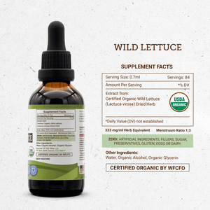 Wild Lettuce Tincture - Extracts