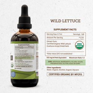 Wild Lettuce Tincture - Extracts