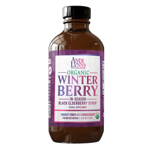 Winter Berry Elderberry Syrup