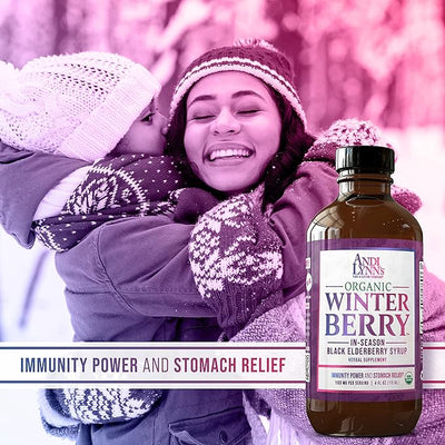 Winter Berry Elderberry Syrup