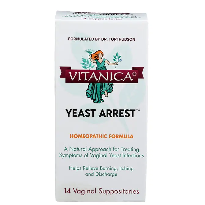 Yeast Arrest Vaginal Suppositories - Supplements