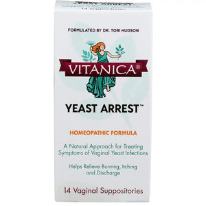 Yeast Arrest Vaginal Suppositories - Supplements