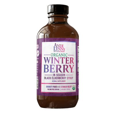 Winter Berry Elderberry Syrup