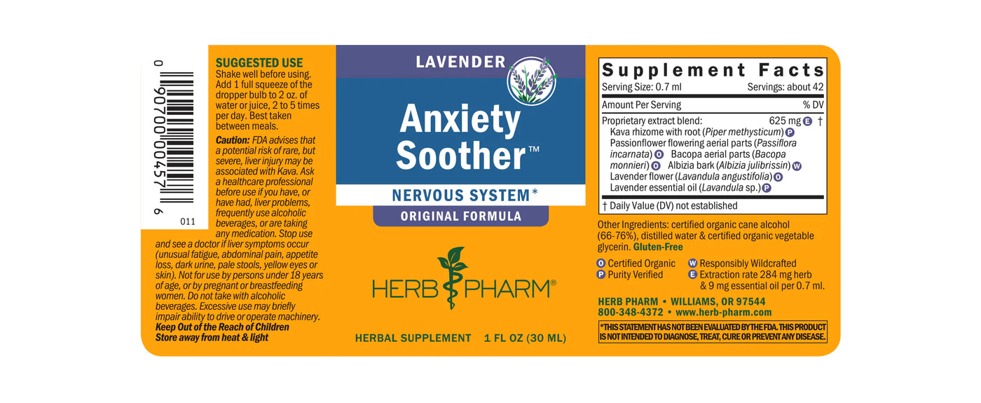 Anxiety Soother - Lavender Original Formula